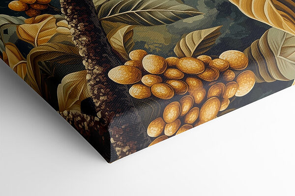 Painting of a tree with fruits