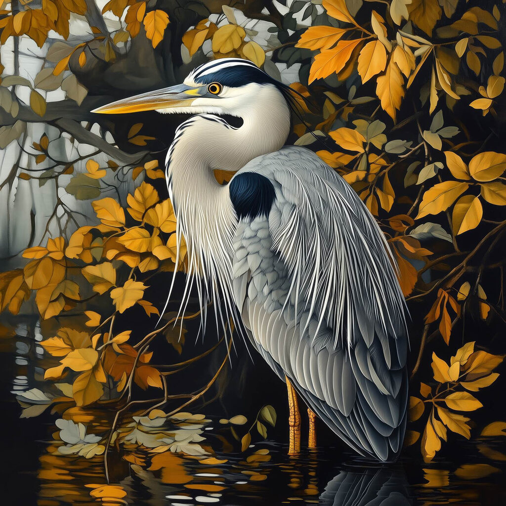 Bird standing in water Bird standing in water