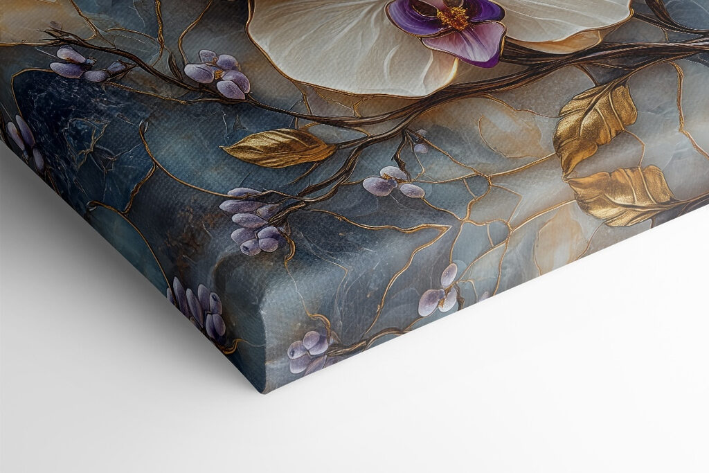 Delicate blooms on textured background Delicate blooms on textured background