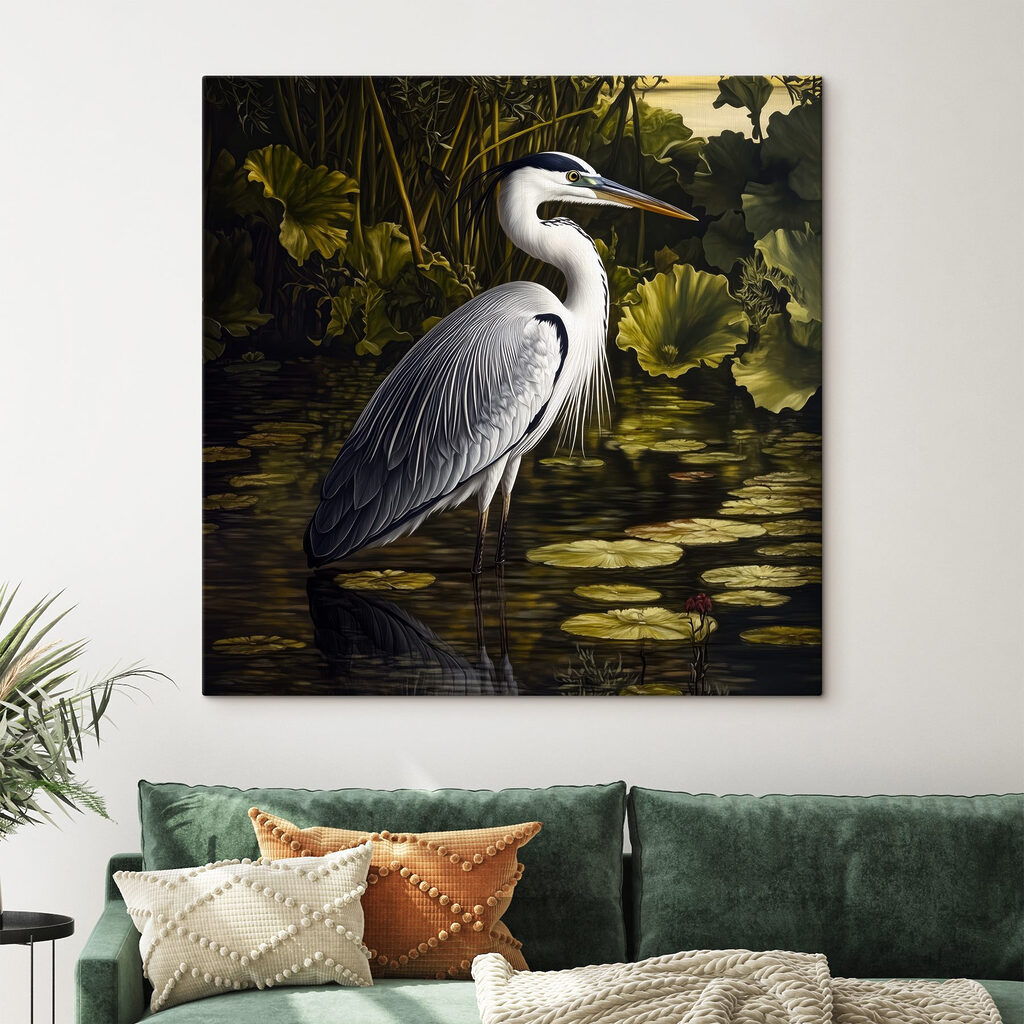 Bird standing in water Bird standing in water