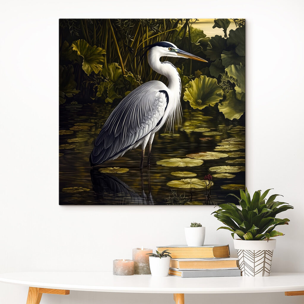 Bird standing in water Bird standing in water