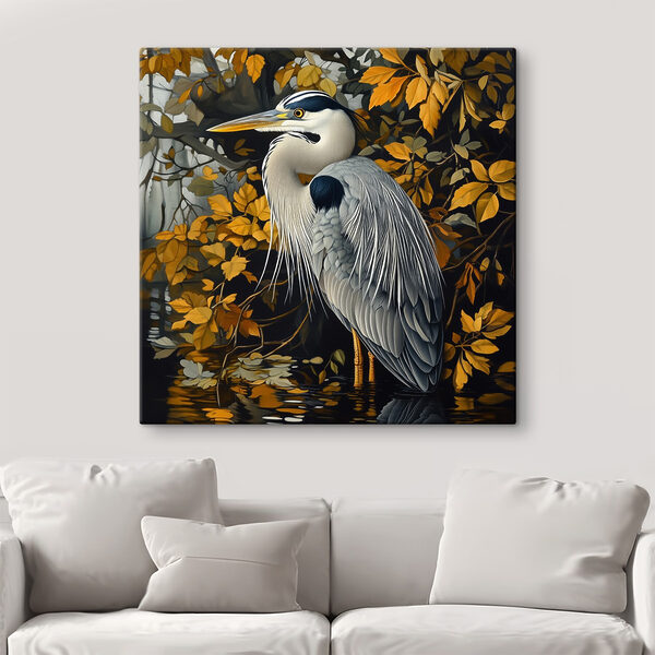 Bird standing in water Bird standing in water