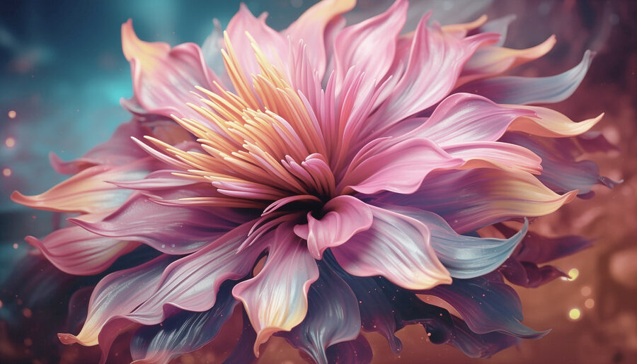 Impresionante floración en colores suaves