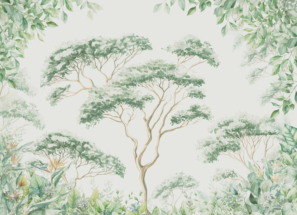Pintura de árboles y plantas Pintura de árboles y plantas