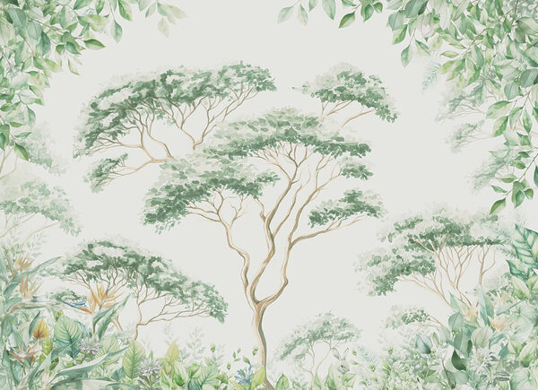 Pintura de árboles y plantas Pintura de árboles y plantas