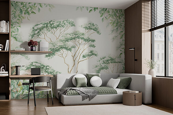 Pintura de árboles y plantas Pintura de árboles y plantas