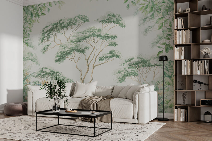 Pintura de árboles y plantas Pintura de árboles y plantas