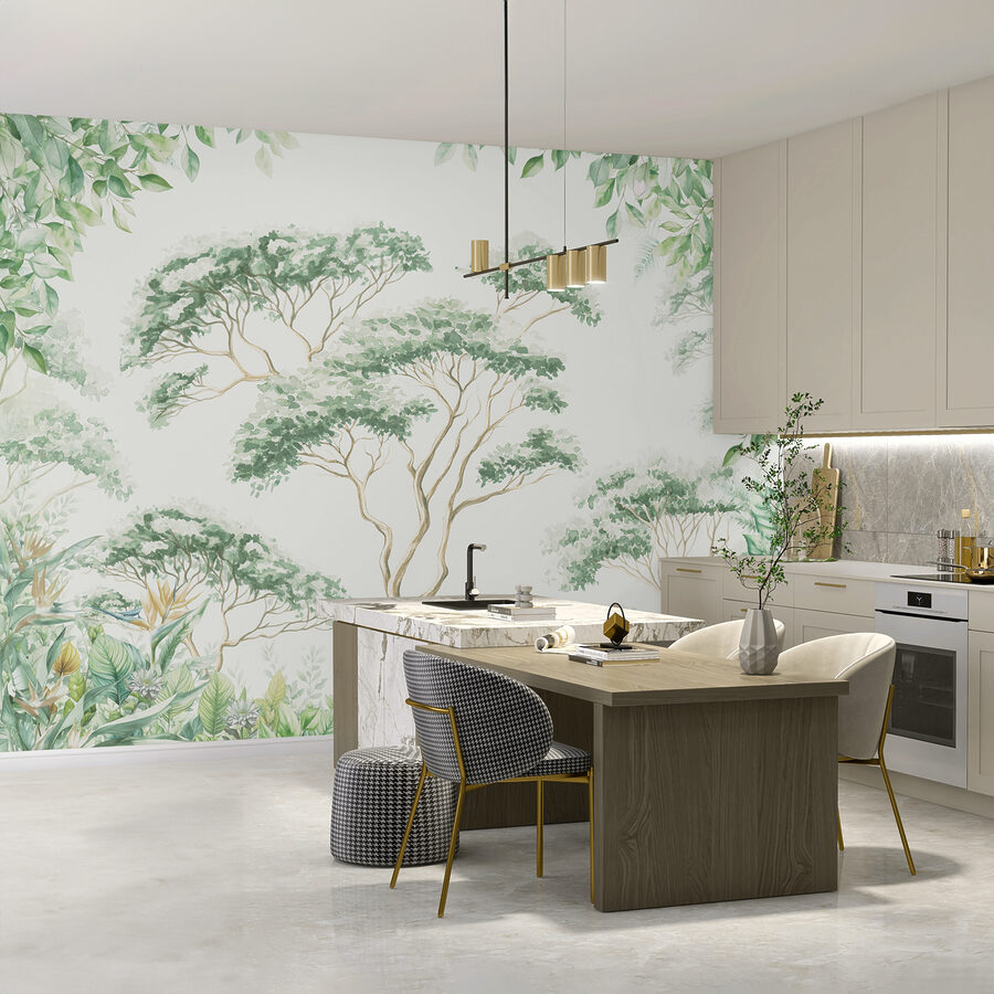 Pintura de árboles y plantas Pintura de árboles y plantas