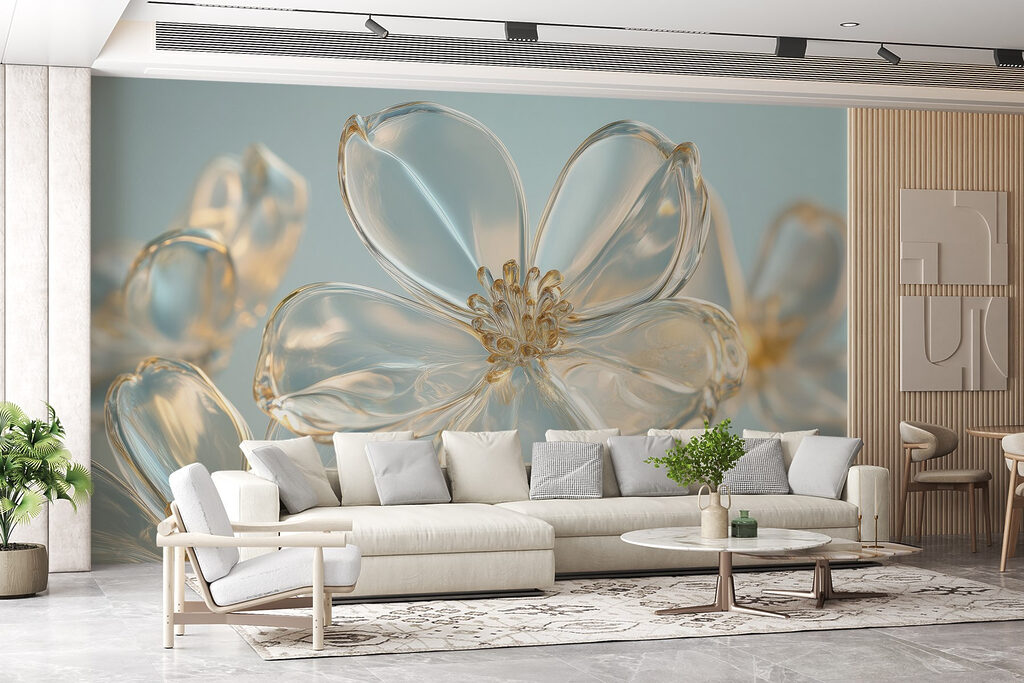 Delicate flowers in soft hues Delicate flowers in soft hues