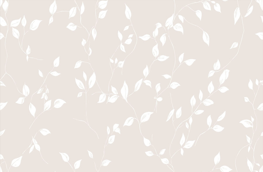 Hojas blancas sobre fondo blanco
