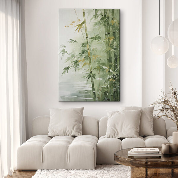 Painting of a bamboo tree Painting of a bamboo tree