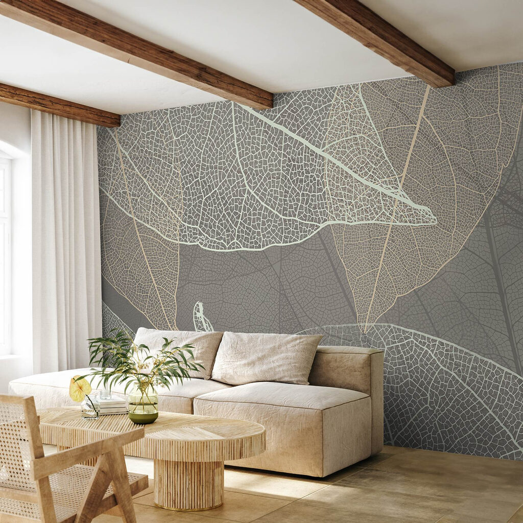 Delicate patterns of leaf veins Delicate patterns of leaf veins