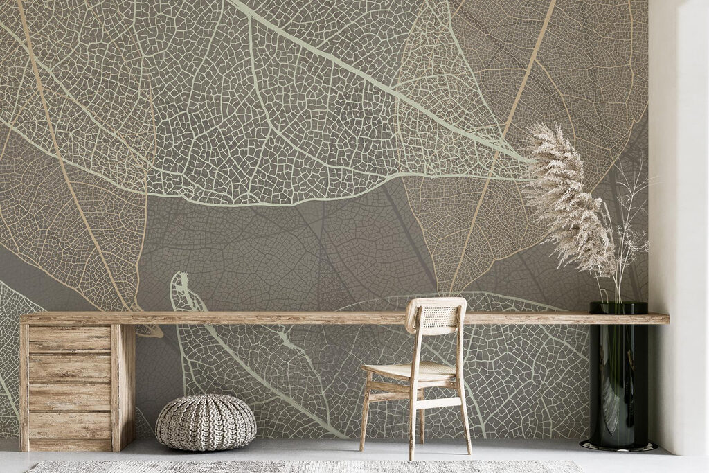 Delicate patterns of leaf veins Delicate patterns of leaf veins