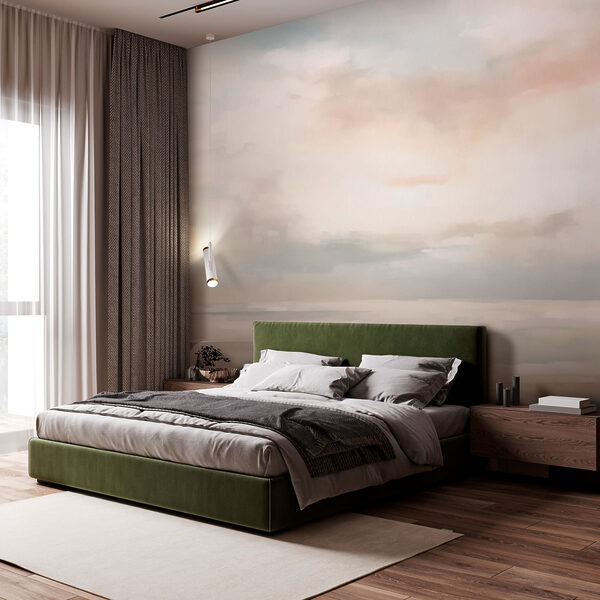 Pintura de un cielo nublado Pintura de un cielo nublado