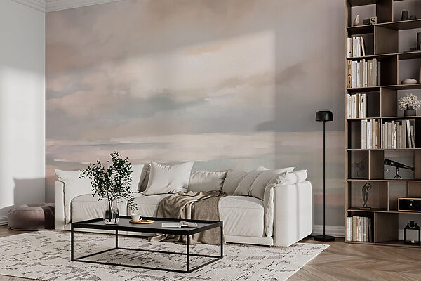 Pintura de un cielo nublado Pintura de un cielo nublado