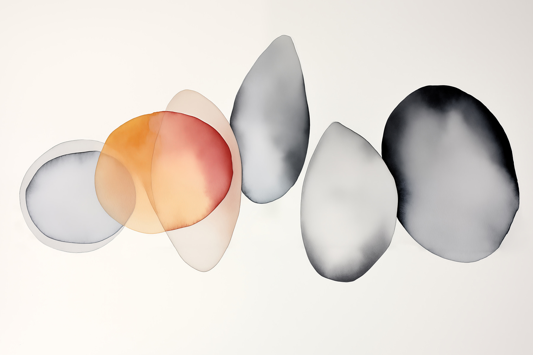 Group of transparent circles Group of transparent circles