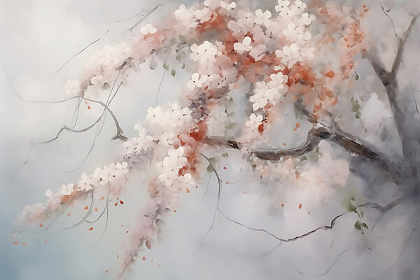 Árbol de flores blancas Árbol de flores blancas