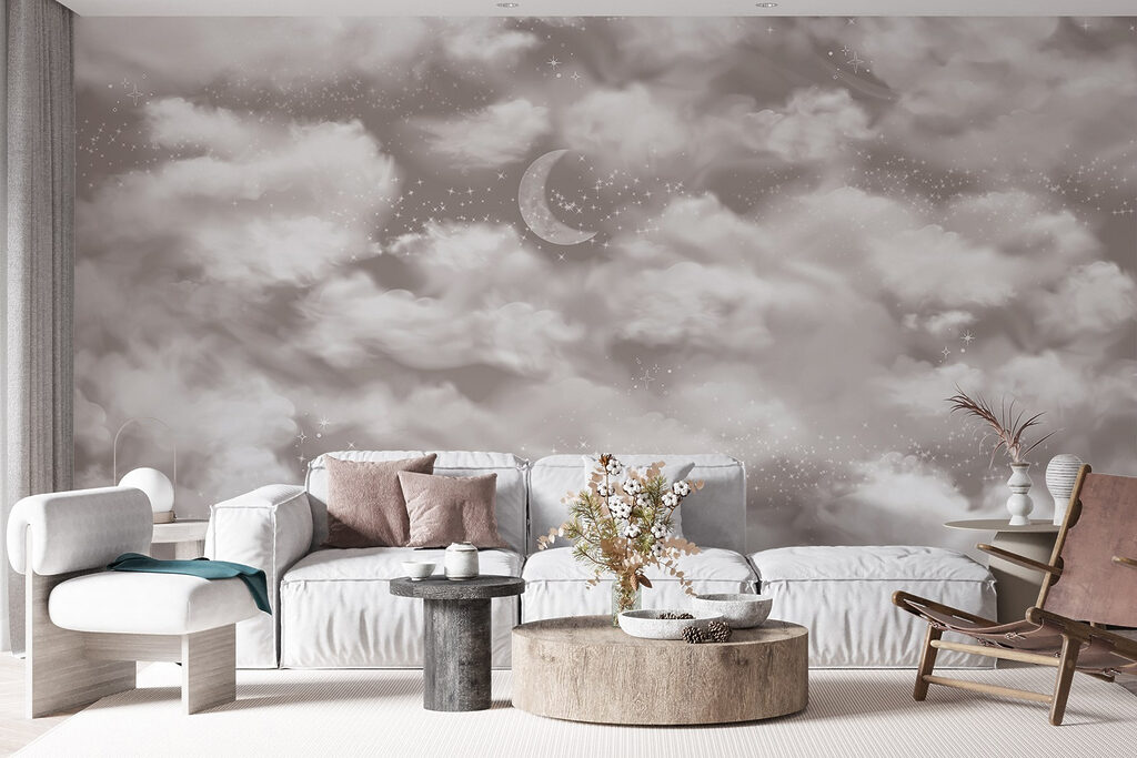 Moon in the sky