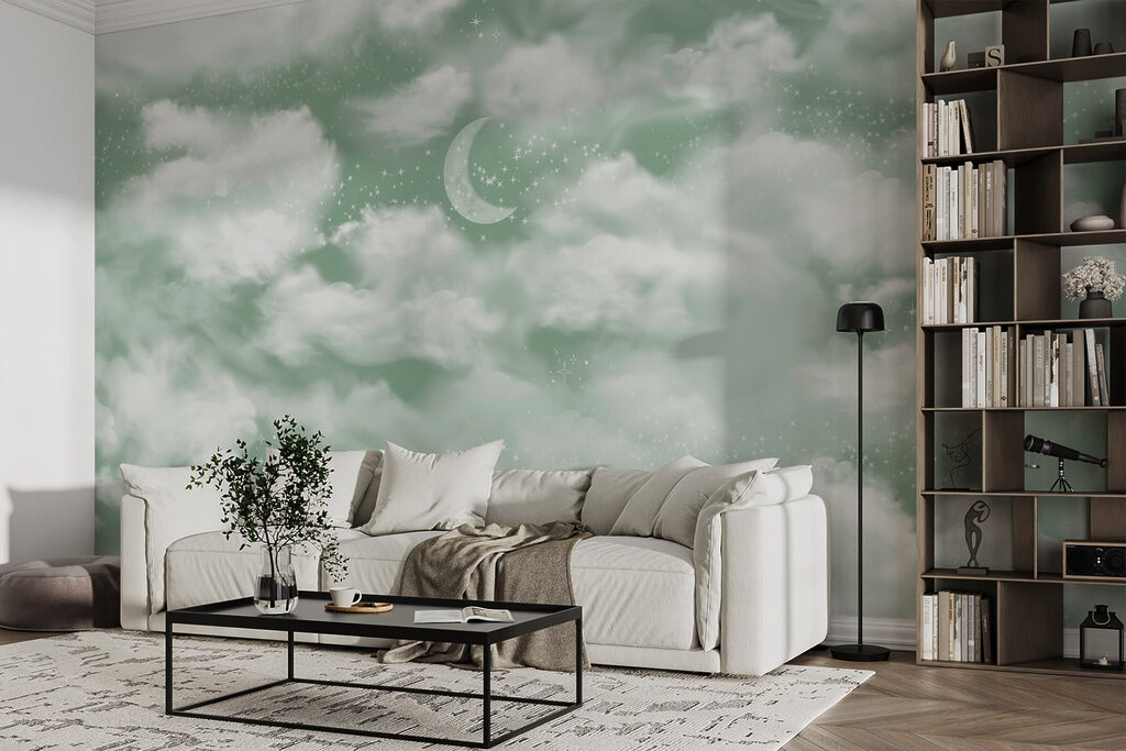 Moon in the sky