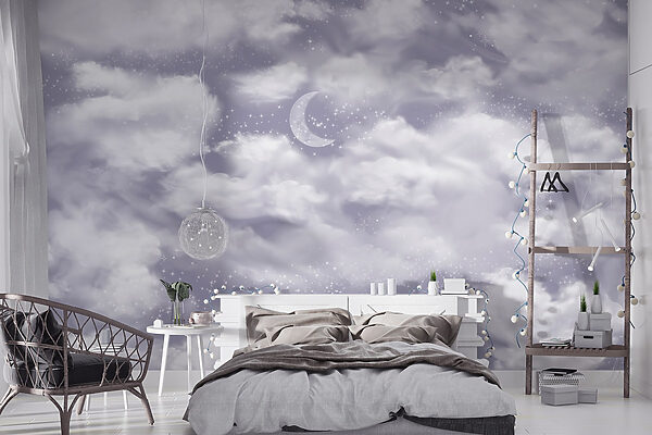 Moon in the sky