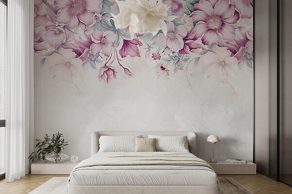 Elegancia floral en suaves tonos pastel Elegancia floral en suaves tonos pastel