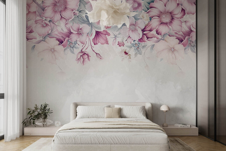 Elegancia floral en suaves tonos pastel