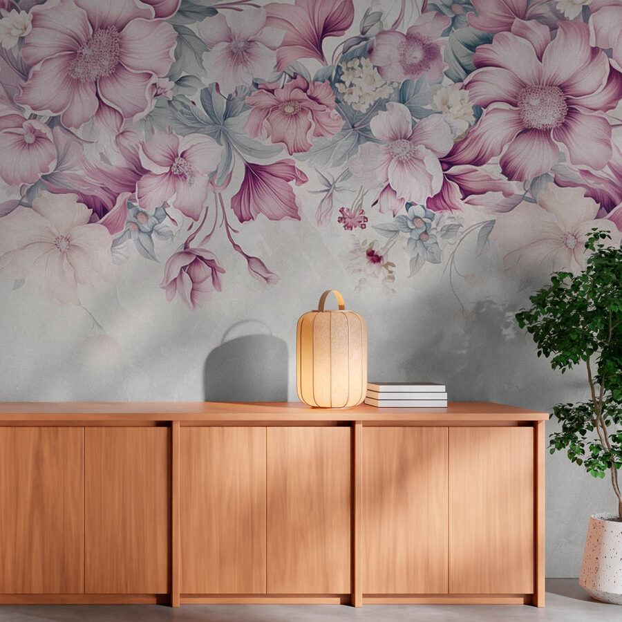 Elegancia floral en suaves tonos pastel