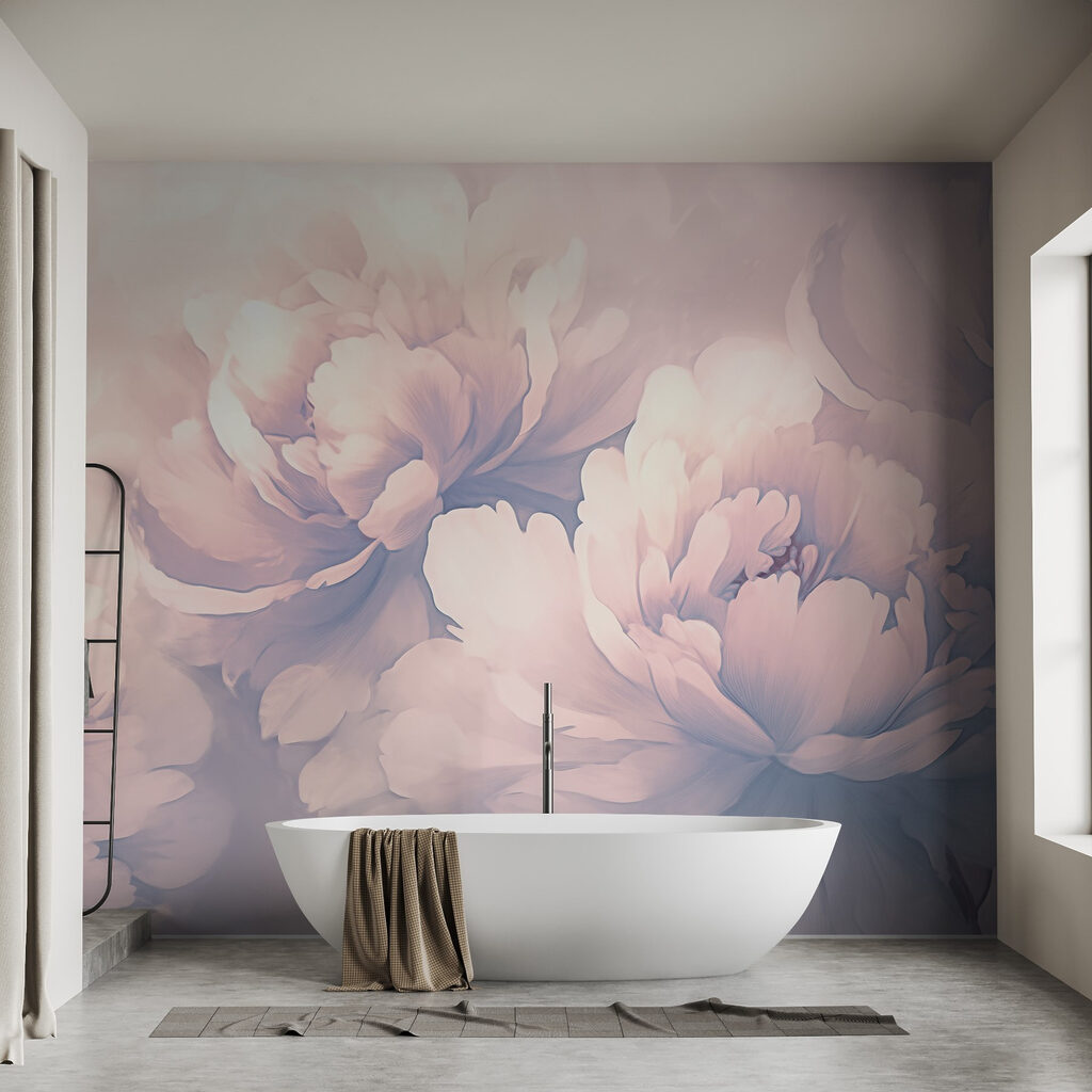 Soft petals in gentle hues