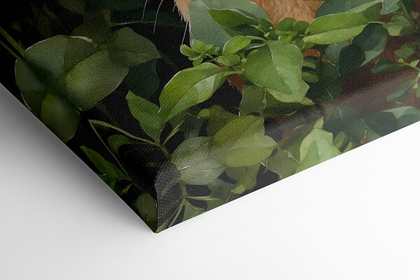 Rabbit in the bushes