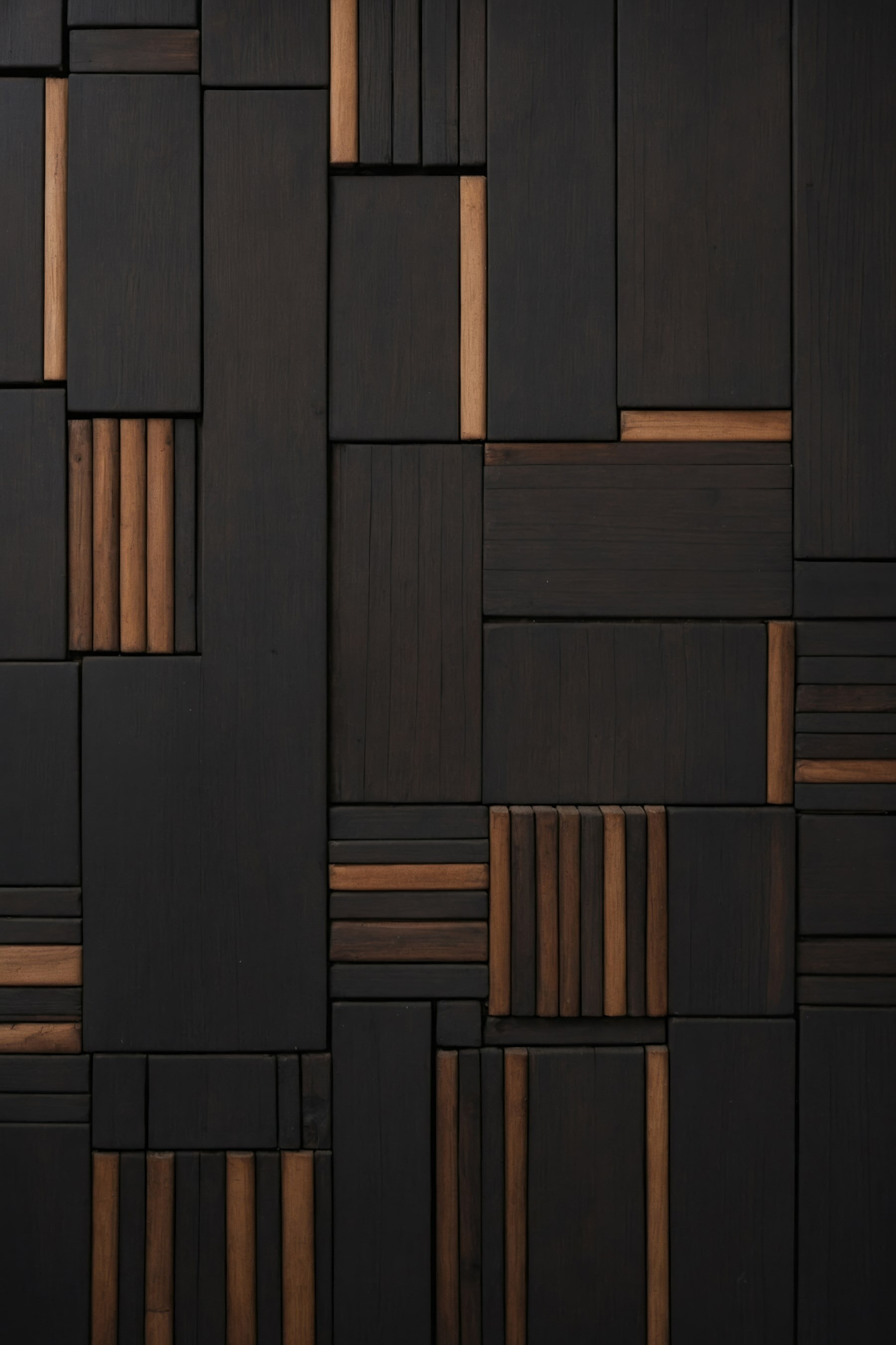 Black and brown wood wall Black and brown wood wall
