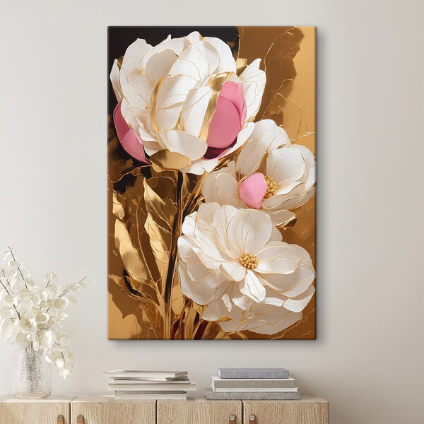Delicate blooms in elegant arrangement