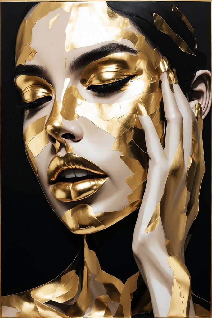 Radiant beauty with bold artistry