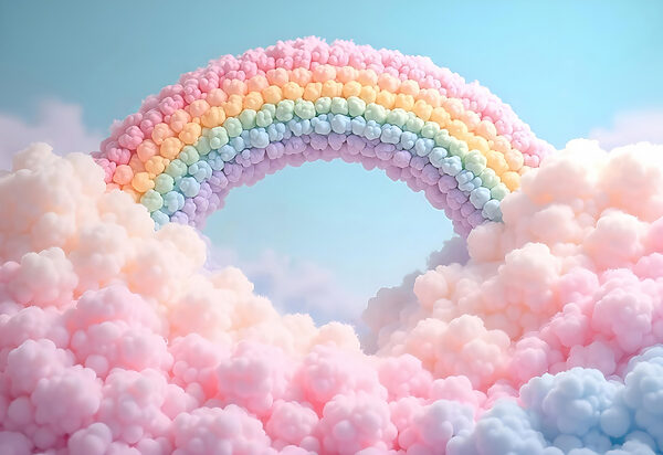 Arco iris de nubes Arco iris de nubes