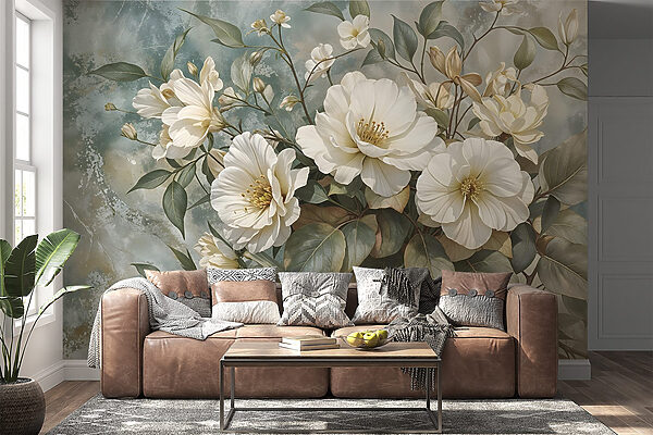 Delicadas flores sobre un fondo suave Delicadas flores sobre un fondo suave