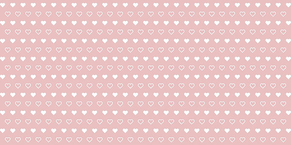 Motivo de corazones blancos sobre fondo rosa Motivo de corazones blancos sobre fondo rosa