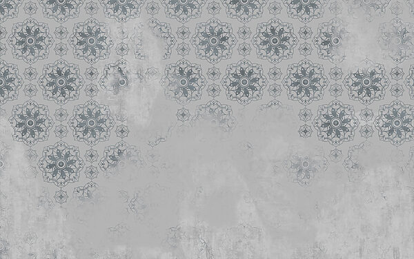 Papel pintado gris y blanco con motivos Papel pintado gris y blanco con motivos