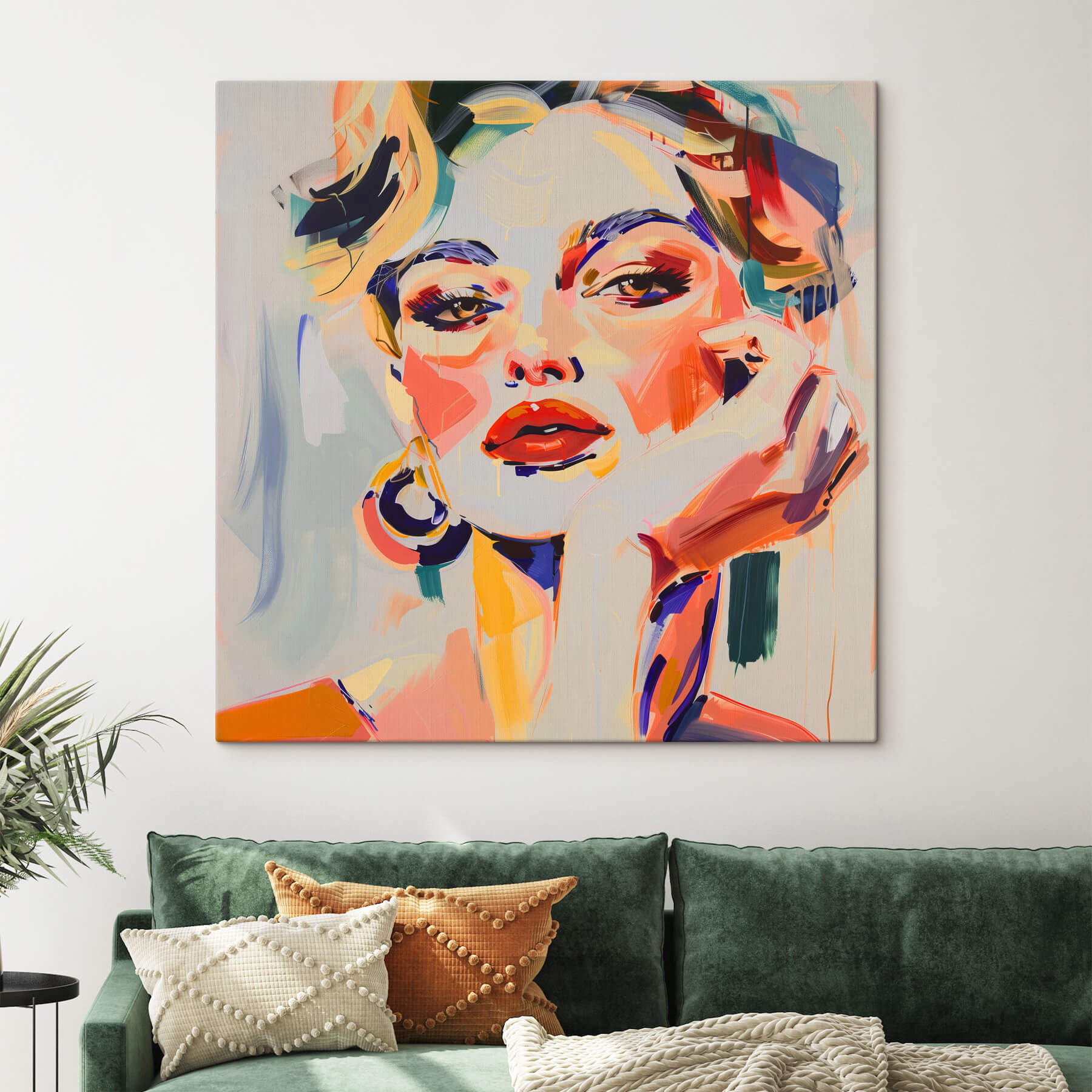 Painting of a woman