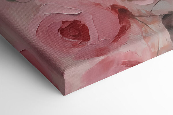 Painting of pink roses Painting of pink roses