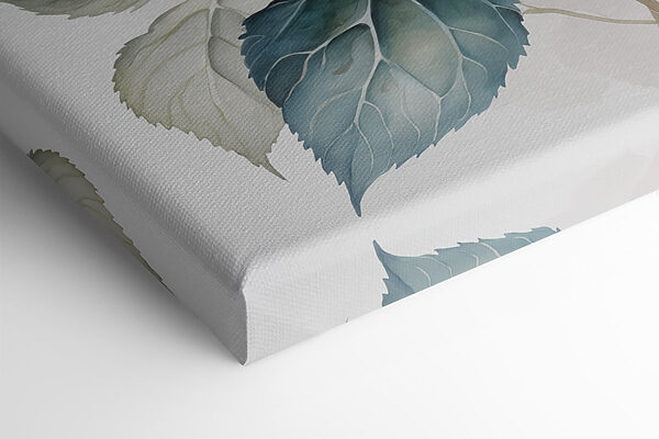 Painting of flowers on a white background