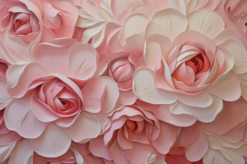 Hermosas flores pastel en armonía Hermosas flores pastel en armonía