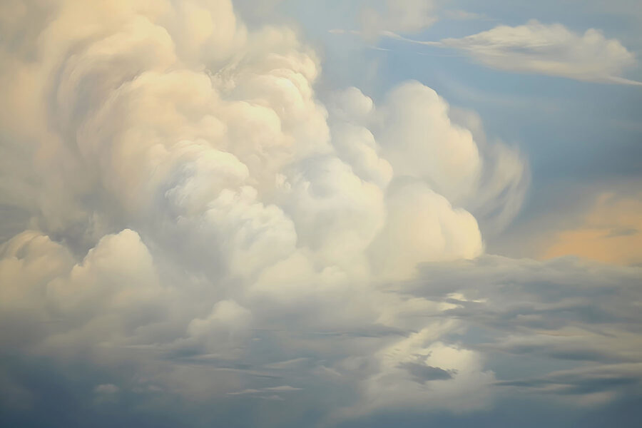 Nubes en el cielo