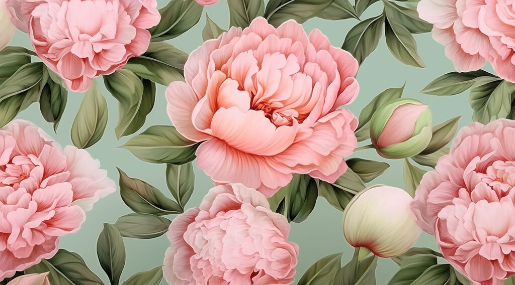 Hermosas flores en suaves tonos pastel Hermosas flores en suaves tonos pastel