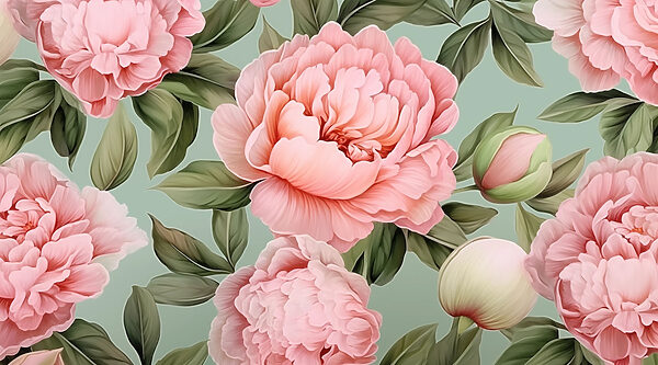Hermosas flores en suaves tonos pastel Hermosas flores en suaves tonos pastel