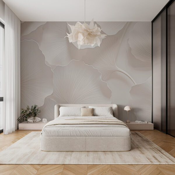 Flowing textures of soft petals