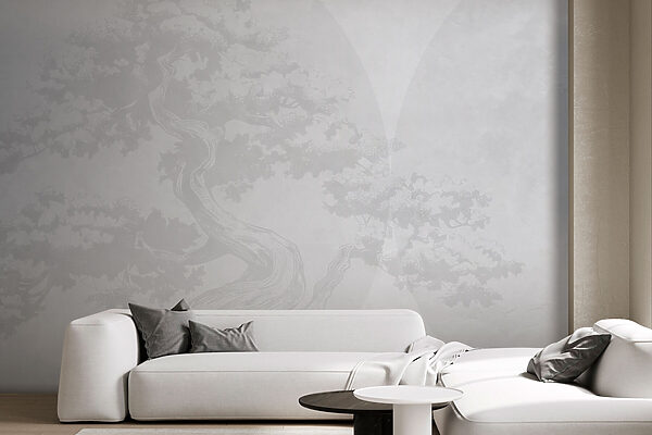 Árbol con tronco curvado Árbol con tronco curvado