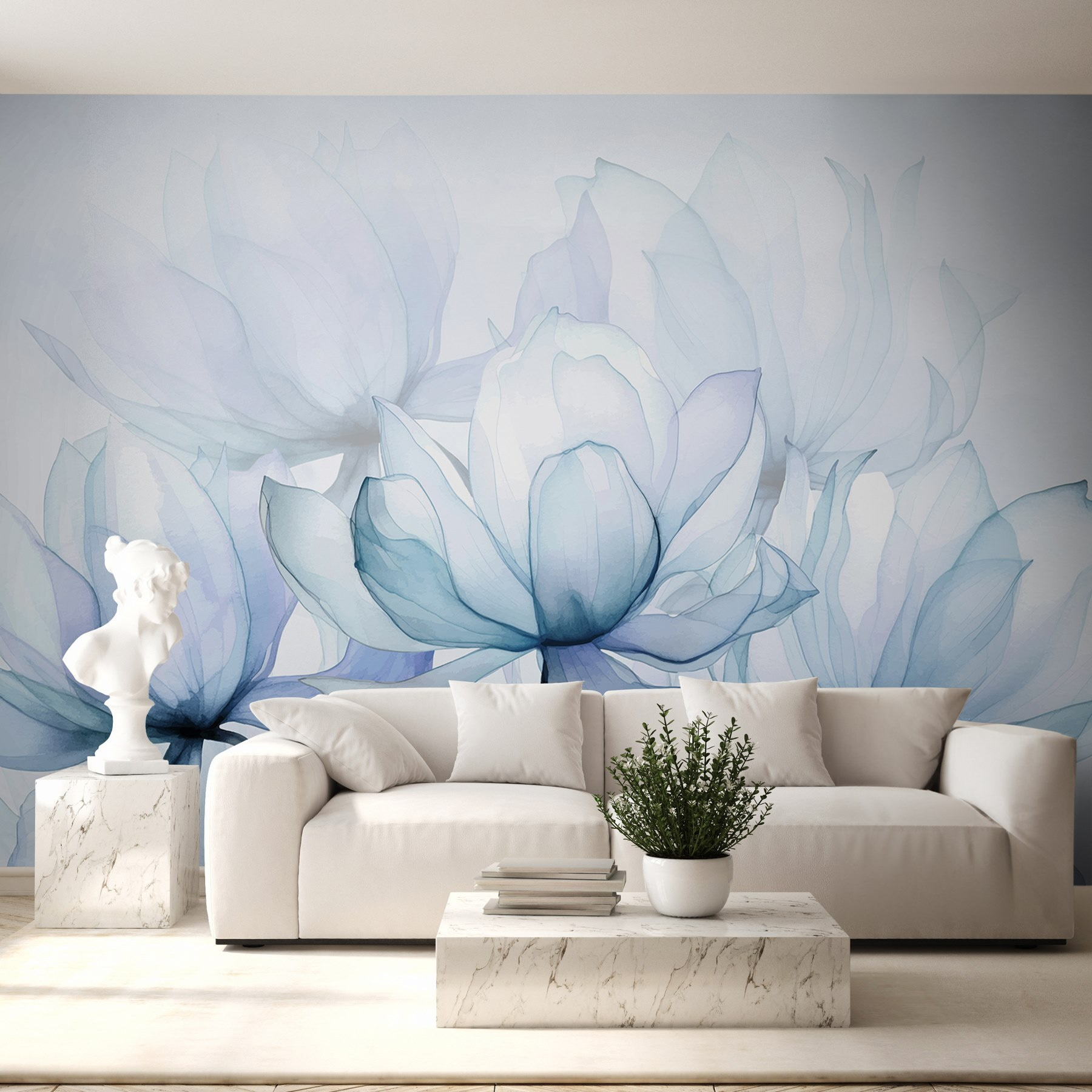 Ethereal blooms in soft hues