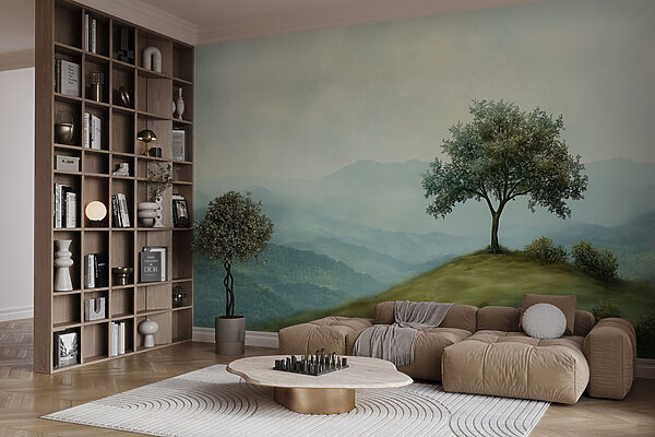 Tree on a hill
