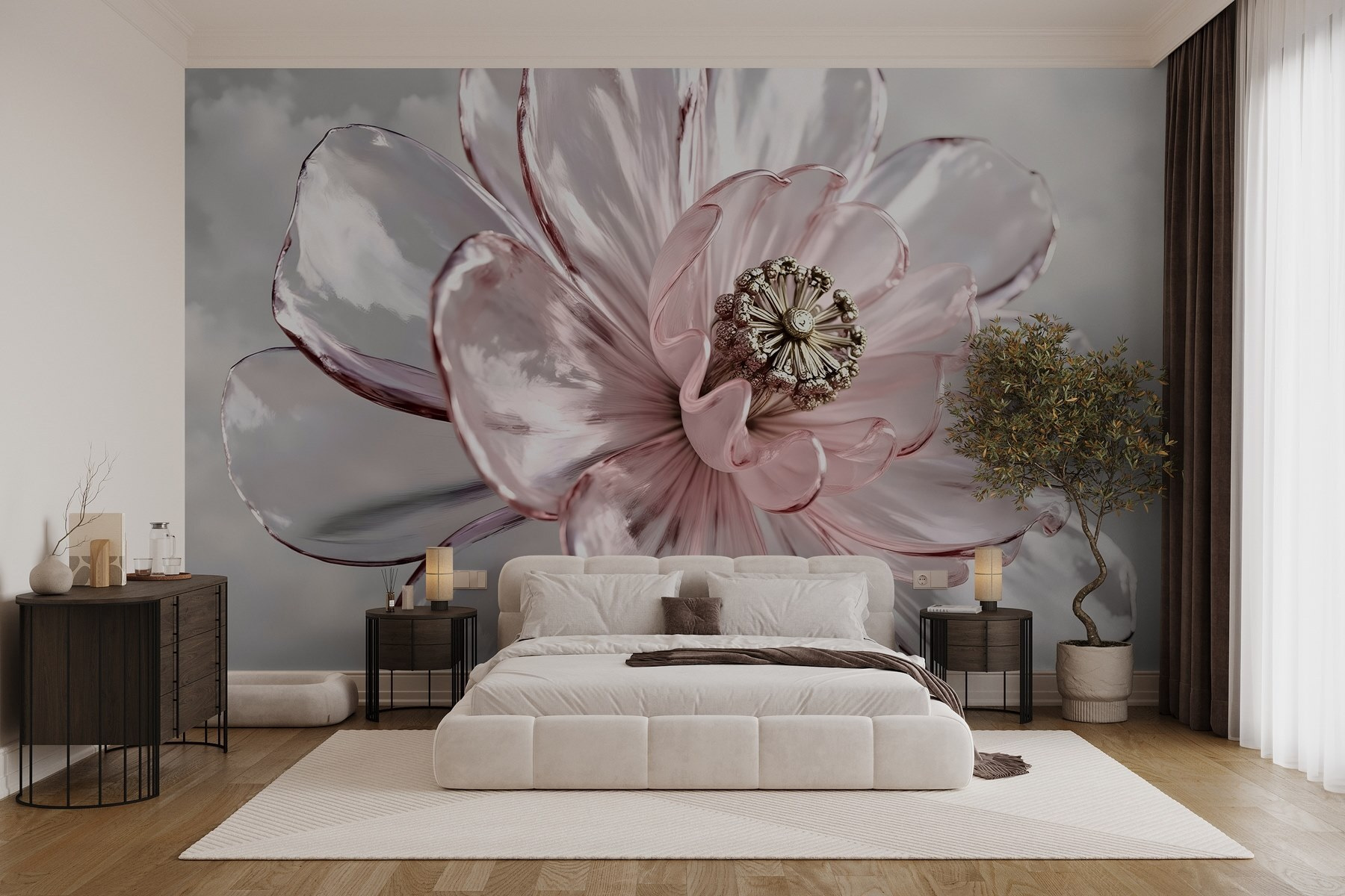 Delicate bloom captured in perfection
