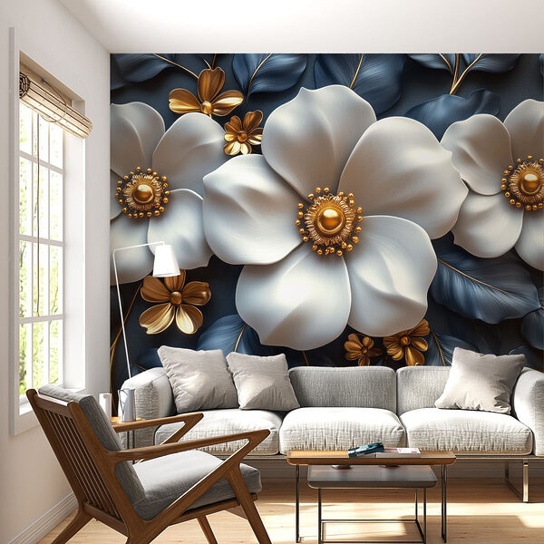 Elegante arreglo floral sobre fondo texturizado Elegante arreglo floral sobre fondo texturizado