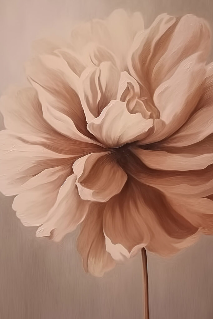 Delicate bloom in soft tones Delicate bloom in soft tones